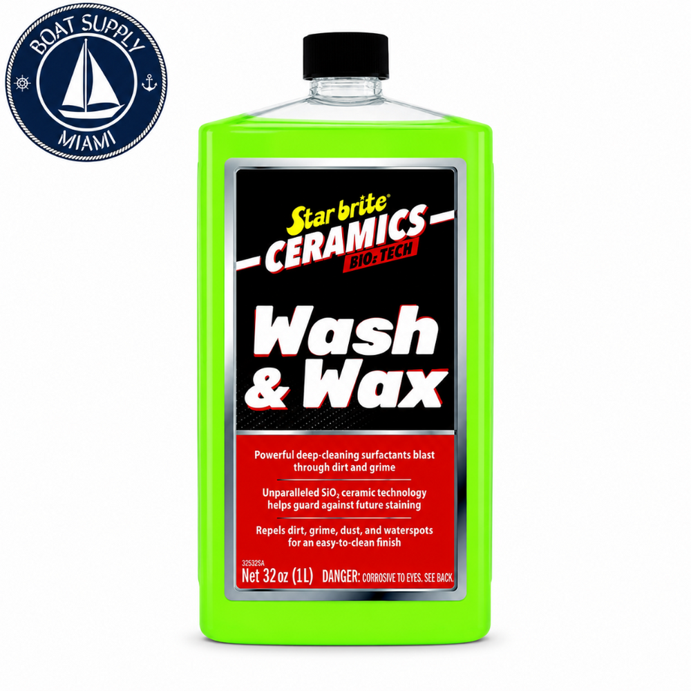 Star Brite 203532 Ceramic Wash and Wax 32 oz | Jabón y Cera Cerámica Star Brite 203532 32 oz