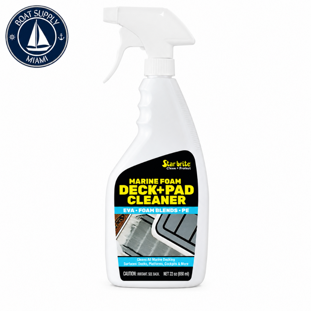 Star Brite 204922 Marine Foam Deck + Pad Cleaner - EVA Foam Spray Cleaner 22 oz | Limpiador para Dec