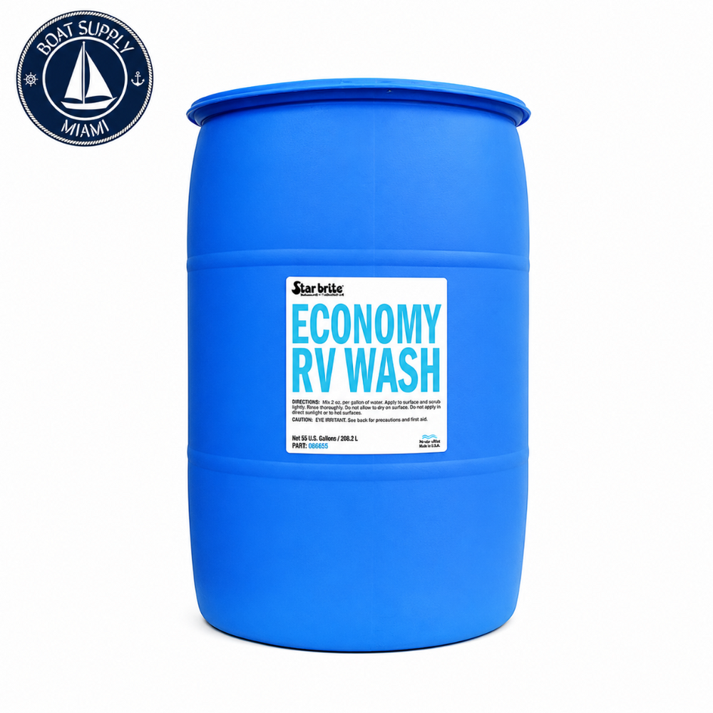 Star Brite 72455 Economy RV Wash 55 Gal Drum | Jabón Económico para RV Star Brite 72455 55 Gal Drum