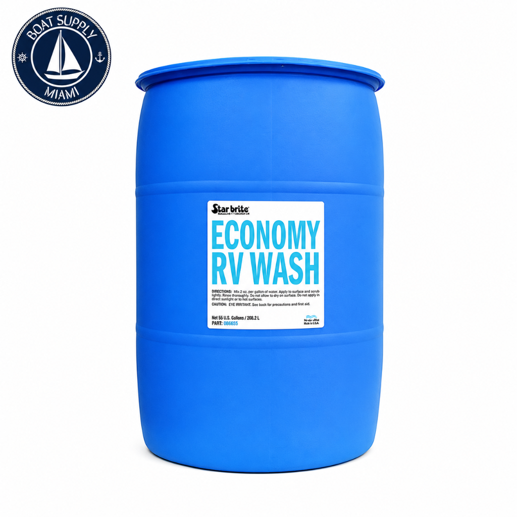 Star Brite 72455 Economy RV Wash 55 Gal Drum | Jabón Económico para RV Star Brite 72455 55 Gal Drum