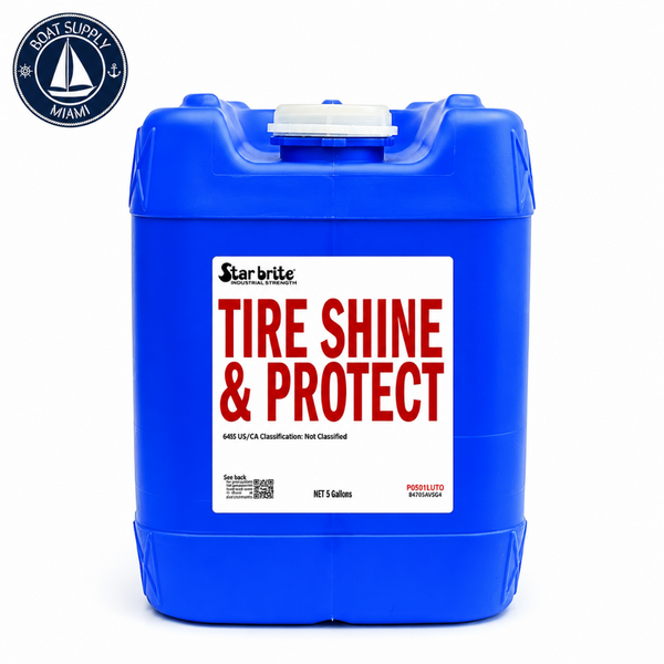 Star Brite 74405CB Tire Shine and Protectant 5 Gal Carboy | Brillo y Protector para Neumáticos Star Brite 74405CB Carboy 5 Gal