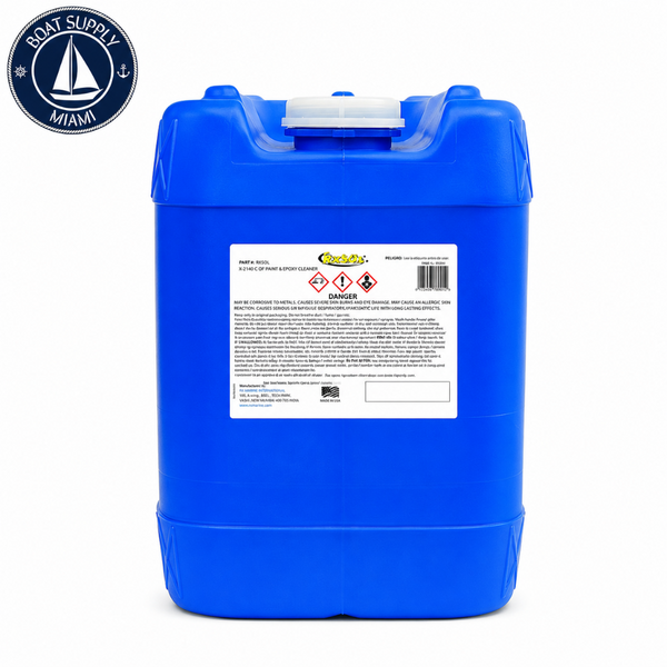 Star Brite 92805CB EZ-On EZ-Off Hull and Bottom Cleaner 5 Gallon | Limpiador EZ-On EZ-Off para Casco y Fondo Star Brite 92805CB 5 Gallon
