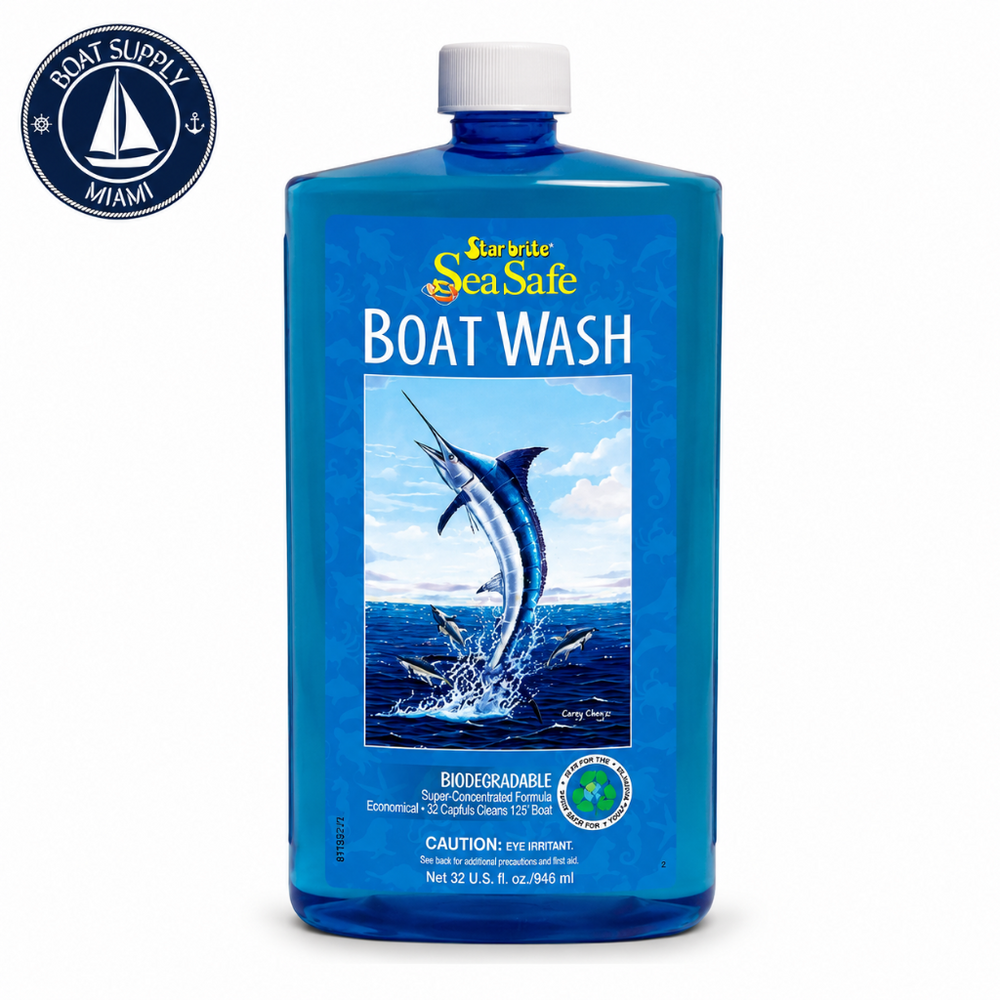 Star Brite 089732PW Sea Safe Boat Wash Quart | Jabón Sea Safe para Barco Star Brite 089732PW Quart
