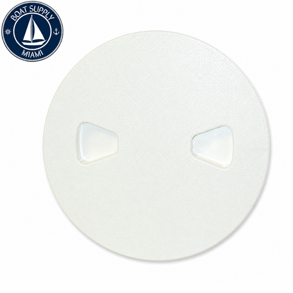 T-H Marine DPS63DP Sure-Seal Screw-Out Deck Plate 6" Sandshell            Tapa de Inspección Marina Sure-Seal Roscada 6" Sandshell T-H Marine DPS63DP