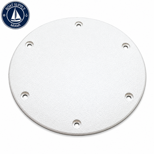 T-H Marine DSSDP12DP Designer Series Screw-Down Plate 6" White Tapa de Inspección Marina Designer Series Atornillada 6" Blanca T-H Marine DSSDP12DP