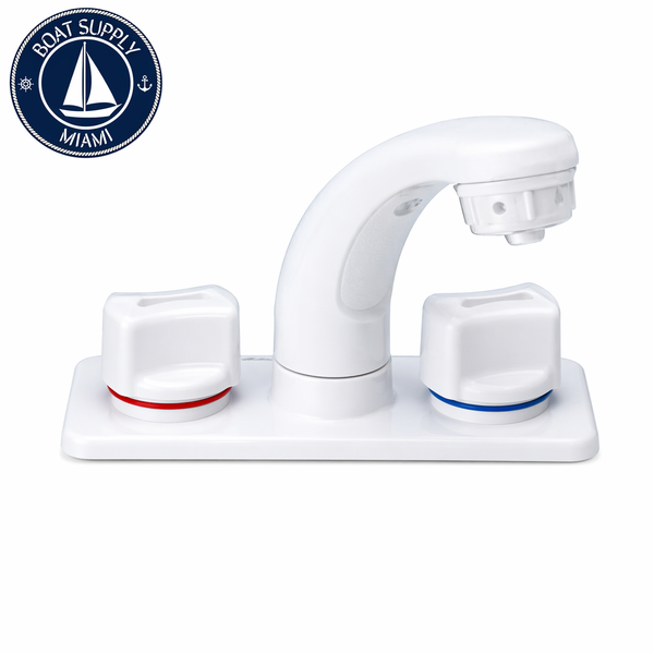 Whale RT2498 Marine RT2498 Elegance White Faucet & Shower Mixer | Ducha Marina Whale RT2498