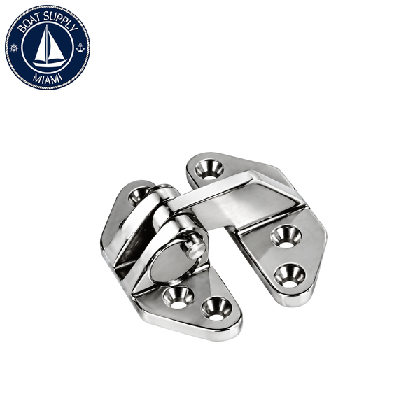 Attwood 66027-3 Stainless Steel 3" x 2-13/16" Marine Hatch Hinge