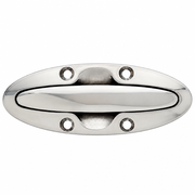 Attwood 66510-7 4-1/2" Retractable Flush Cleat 316 Stainless Steel, 4-Hole Mount - Product View