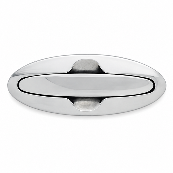Attwood 66512-7 Flush Retractable Cleat 4-1/2" 316 Stainless Steel, Stud Mount - Product View