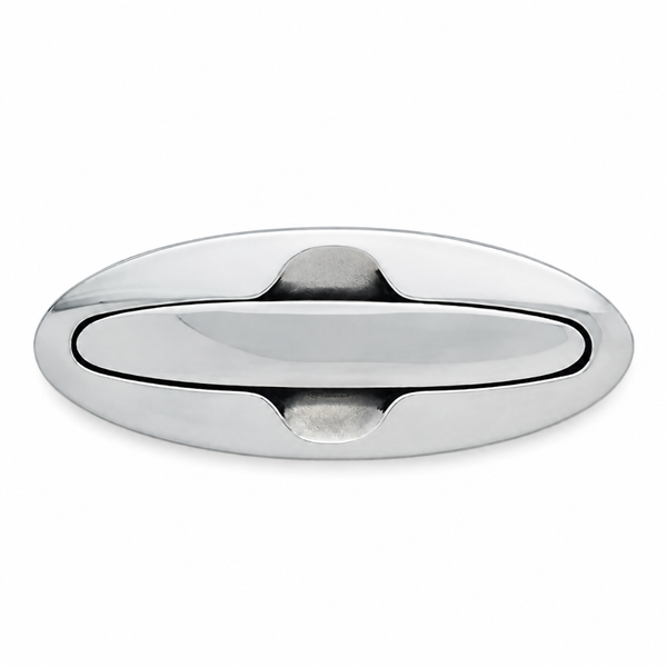 Attwood 66516-7 Flush Retractable Cleat 6" 316 Stainless Steel, Stud Mount - Product View