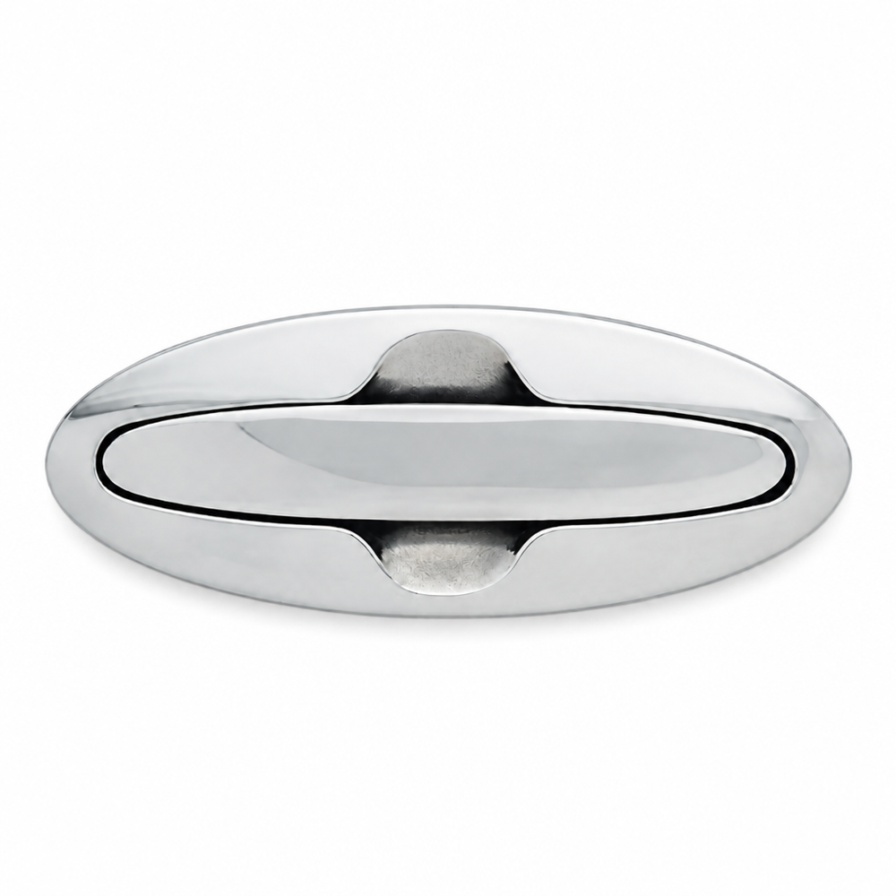 Attwood 66516-7 Flush Retractable Cleat 6" 316 Stainless Steel, Stud Mount - Product View