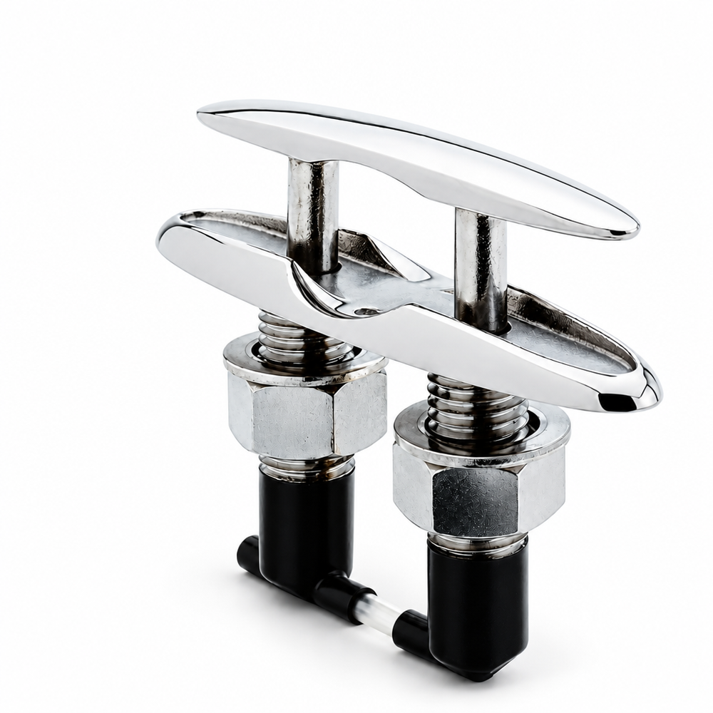 Attwood 66517-7 Neat Cleat Ret retractable Cleat 6" 316 Stainless Steel - Product View