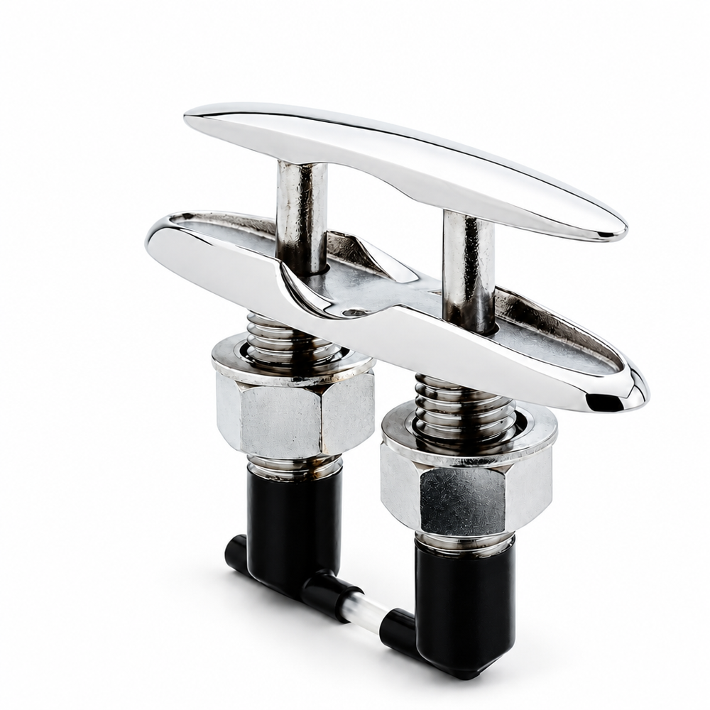 Attwood 66519-1 8" 316 Stainless Steel Retractable Neat Cleat - Product View