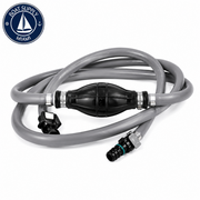 Attwood 93806EUS7 Fuel Line Kit with Sprayless Connector 3/8" x 6' Johnson/Evinrude