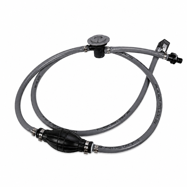 Attwood 93806UUSD7 Fuel Line Kit with Fuel Demand Valve 3/8" x 6' Universal - Product View