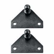 Attwood SL40SSP3-7 Stainless Steel Gas Spring Mounting Bracket, Flat, 10 mm Ball - Product View