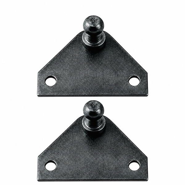 Attwood SL40SSP3-7 Stainless Steel Gas Spring Mounting Bracket, Flat, 10 mm Ball - Product View