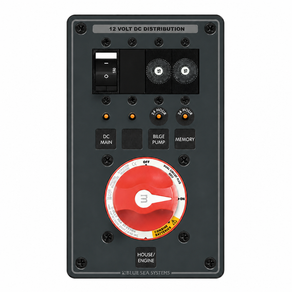Blue Sea 8686 Engine Main Distribution Panel - Product View