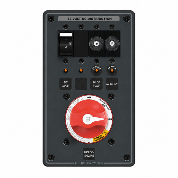 Blue Sea 8690 Engine Main Distribution Panel - Product View