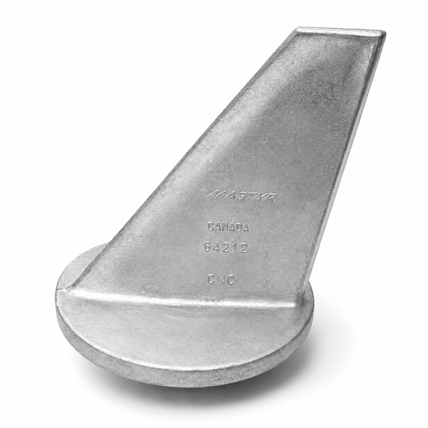 Martyr CM34127Z Zinc Skeg Anode for Mercury/MerCruiser - Product View