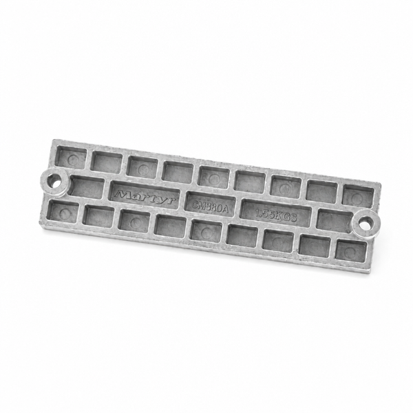 Martyr CM43396Z Zinc Waffle Bar Anode for Mercury/MerCruiser - Product View