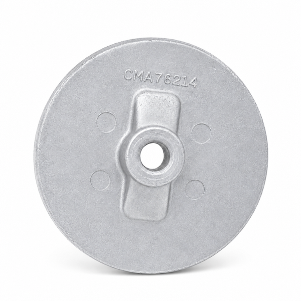 Martyr CM76214A Aluminum Mercury Outboard Skeg Anode - Product View