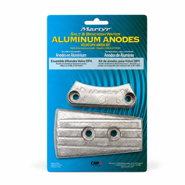 Martyr CMDPHKITZ Zinc Anode Kit - Volvo Penta DPH/DPR - Product View