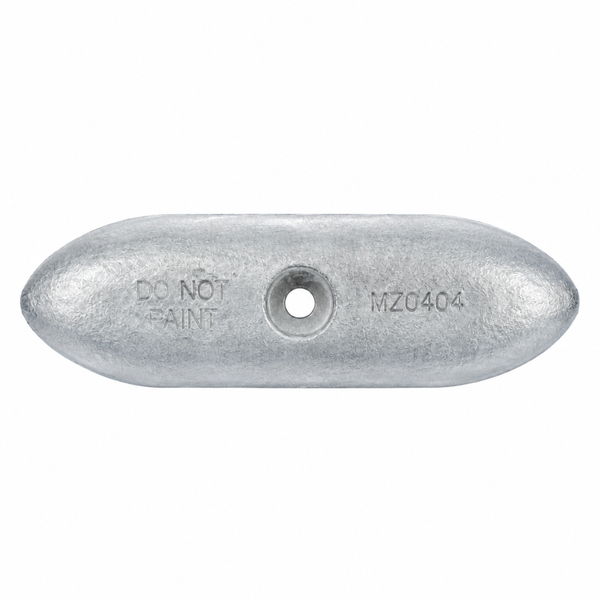 Martyr CMMZ404 Zinc Hull Anode - 9 1/4 X 3 3/8 X 3/4 HULL - Product View