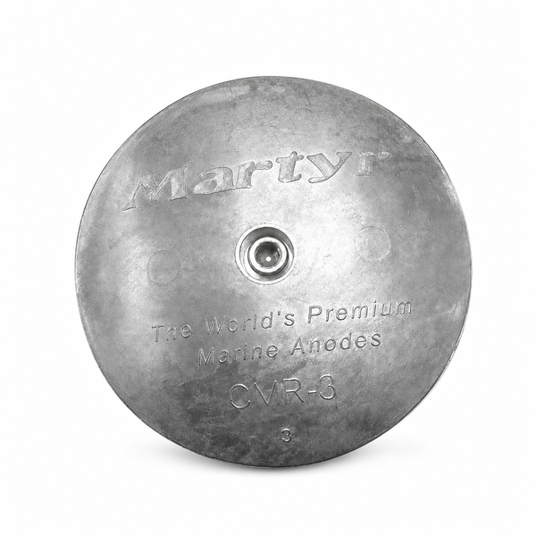 Martyr CMR03 Zinc Rudder / Trim Tab Anode - 3 3/4 RUDDER - Product View