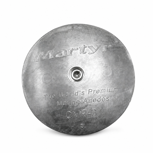 Martyr CMR03AL Aluminum Rudder / Trim Tab Anode - RUDDER CMR3 3-3/4" - Product View