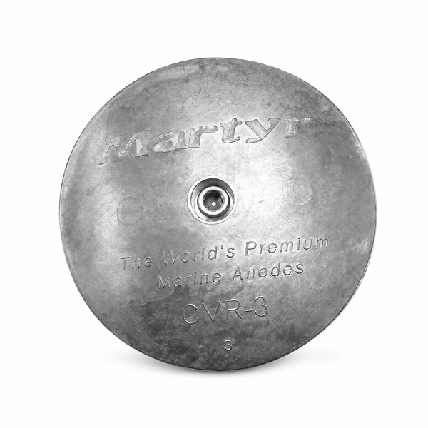 Martyr CMR05 Zinc Rudder / Trim Tab Anode - 5 1/8 RUDDERDER - Product View
