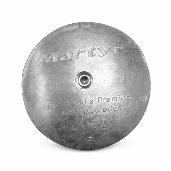 Martyr CMR07 Zinc Rudder / Trim Tab Anode - 6 1/2 RUDDERDER - Product View