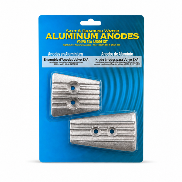 Martyr CMSXAKITA Aluminum Anode Kit - Volvo Penta SX-A / DPS - Product View