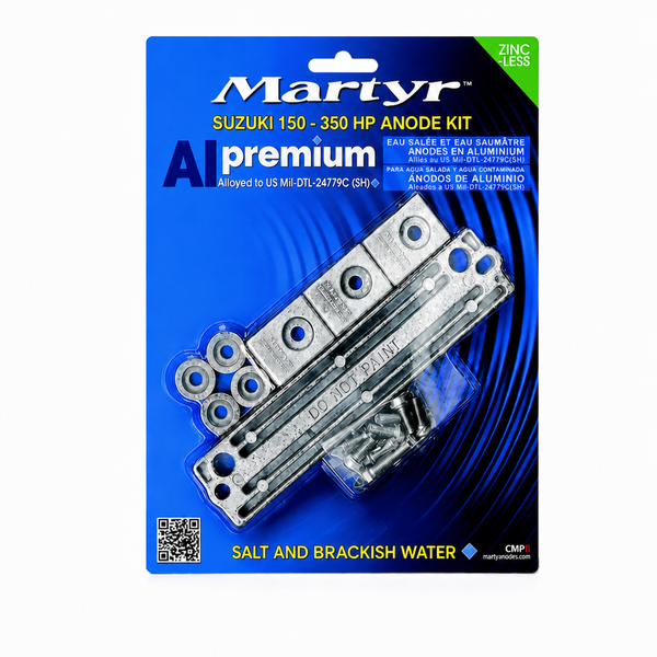 Martyr CMSZ150350KITZ Zinc Anode Kit - Suzuki 150-350 HP - Product View