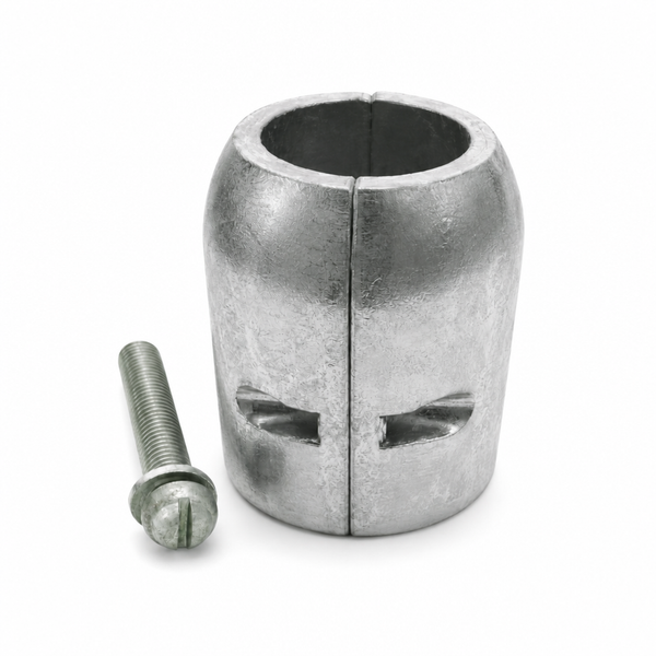 Martyr CMXC60A Aluminum Shaft Anode - CLAMP SHAFT 60MM AL - Product View