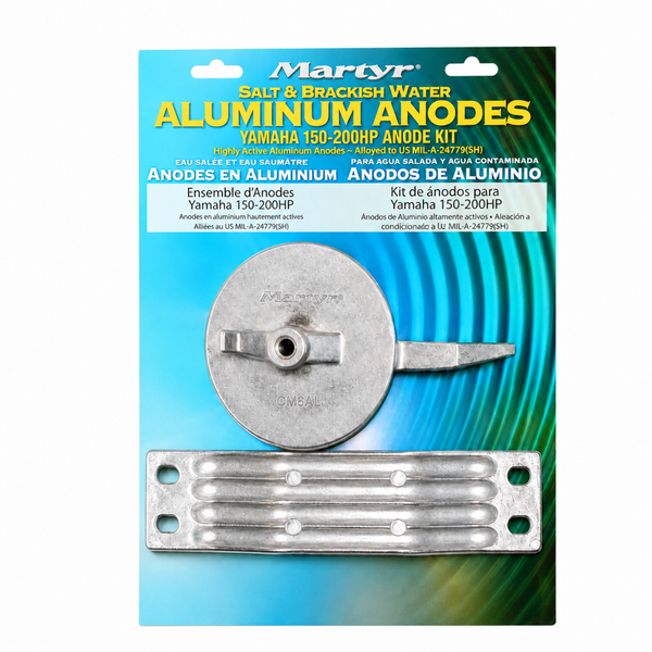 Martyr CMY150KITM Magnesium Anode Kit - Yamaha 150-200 HP - Product View