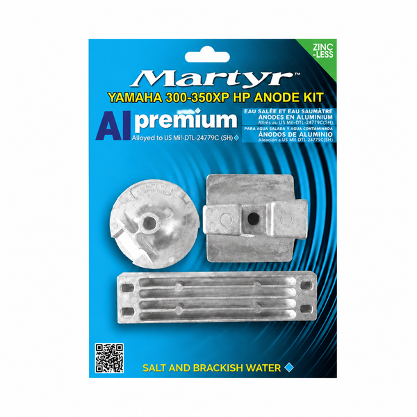 Martyr CMY300350XPKITA Aluminum Anode Kit - Yamaha 300-350 HP High Performance - Product View