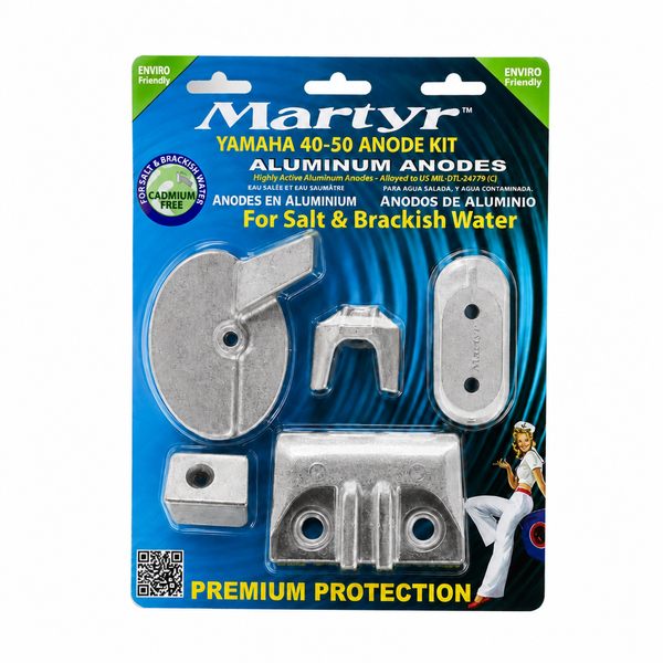 Martyr CMY4050KITA Aluminum Anode Kit - Yamaha 40-50 HP - Product View