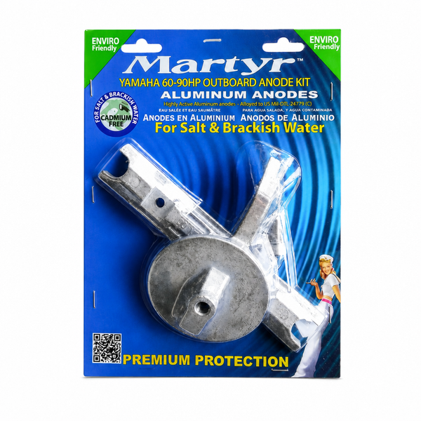 Martyr CMY6090KITZ Zinc Anode Kit - Yamaha 60-90 HP - Product View