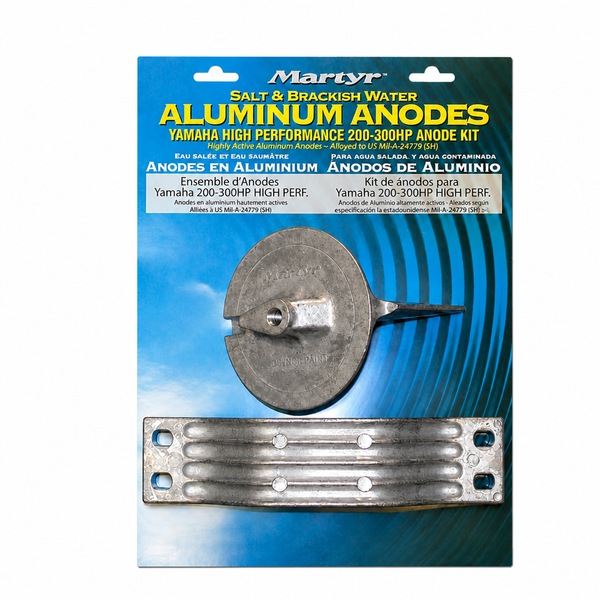 Martyr CMYHP200300KITA Aluminum Anode Kit - Yamaha 200-300 HP High Performance - Product View
