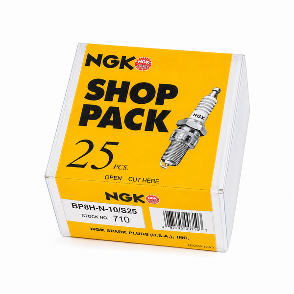 NGK 713 BR8ESSP Spark Plug Shop Pack 25-Pack - Product View