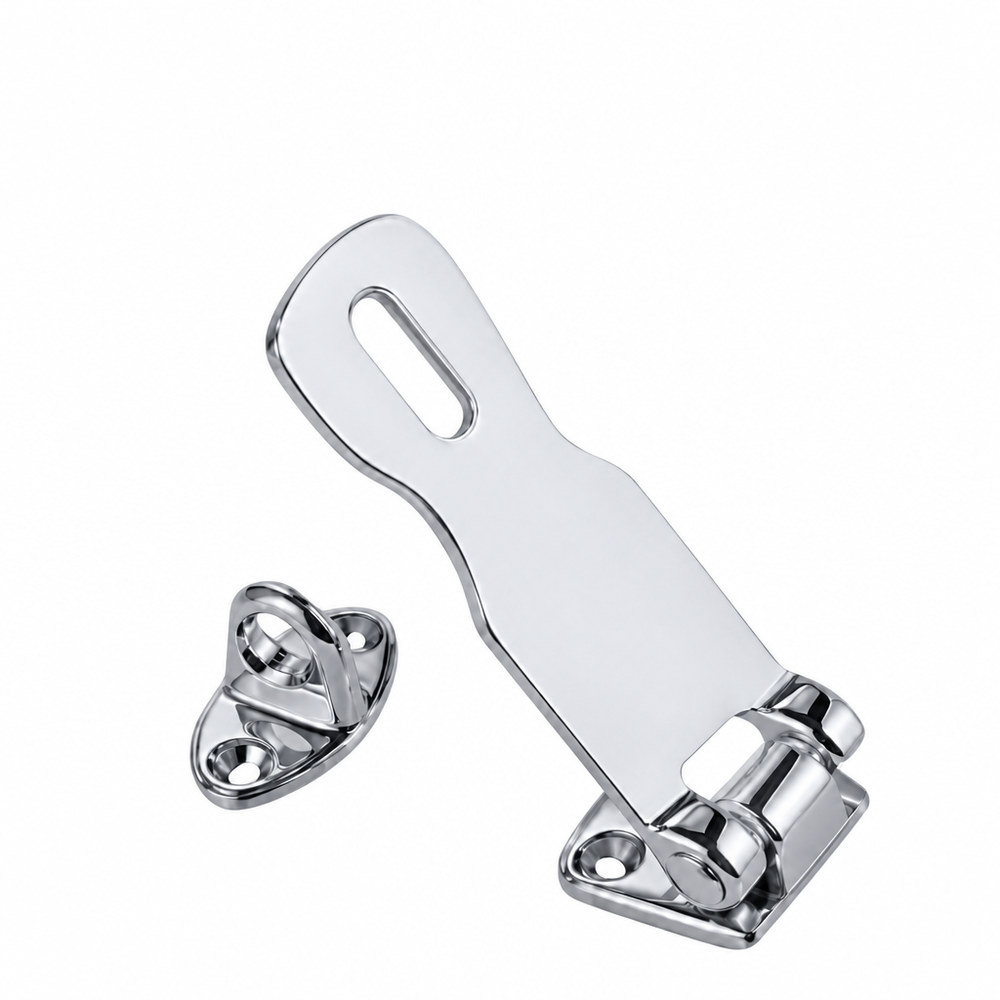 Perko 1198DP2CHR Marine Hasp 3" x 1" Chrome-Plated Zinc - secondary product image
