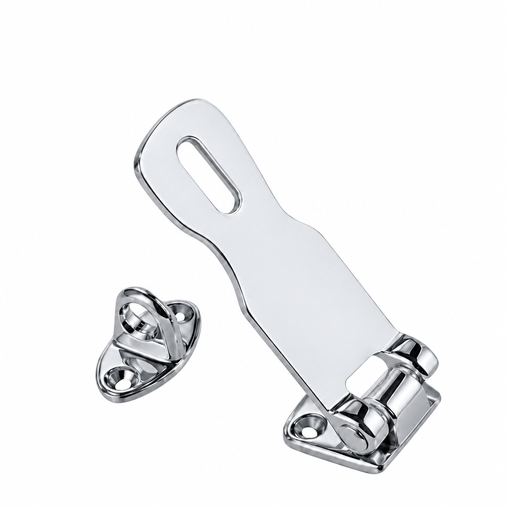 Perko 1198DP3CHR Marine Hasp 3-3/4" x 1" Chrome-Plated Zinc - secondary product image