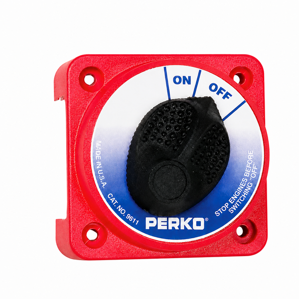 Perko 9611DP Compact Battery Switch On-Off - Product View