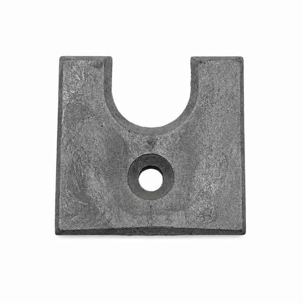 Recmar REC09411 zinc anode plate for Mercury 4.5-7HP 50 x 48 mm