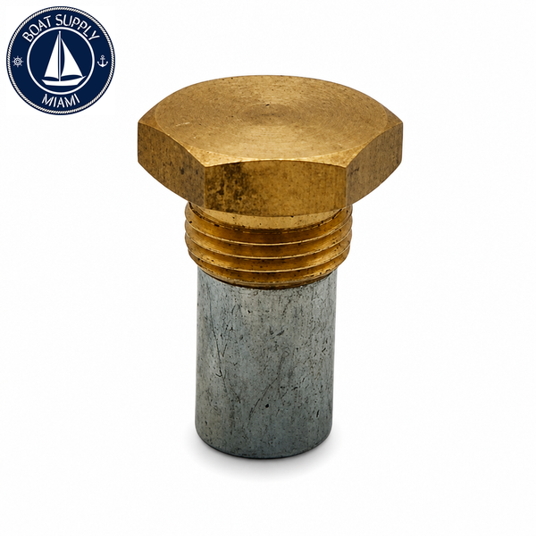 Recmar REC120650-13420 zinc anode for Yanmar Complete Pencil Diameter 15 mm