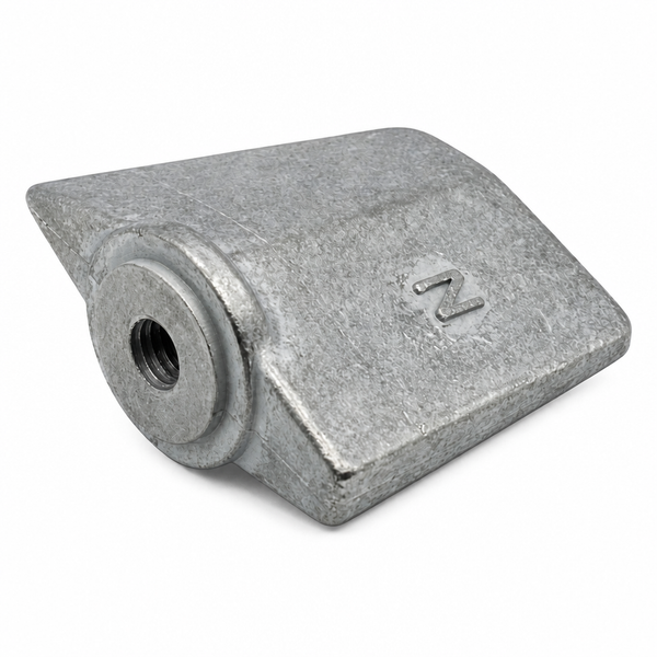 Recmar REC196640-02680 zinc anode for Yanmar B63 D36A D27A