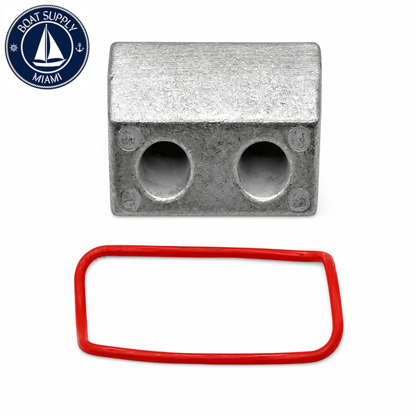 Recmar REC21403633 zinc anode for Volvo V6 V8 Collector