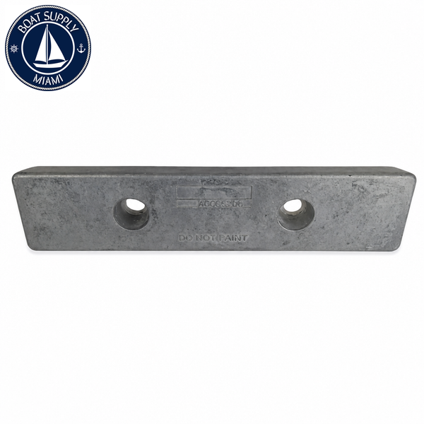 Recmar REC40005206A aluminum anode for Volvo 346 mm