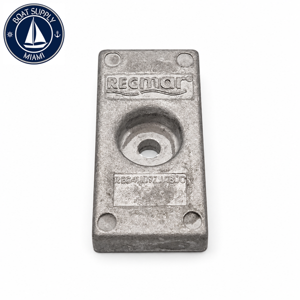 Recmar REC41109-ZW1-B00AL aluminum anode for Honda Outboard